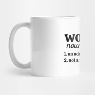 Definition Of Woman Mug